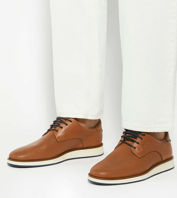 Dune London Dune London - Tan Formal Lace-Up Shoes