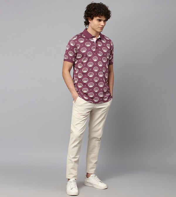 بيفرلي هيلز بولو كلوب بيفرلي هيلز بولو كلوب - بنفسجي  قمصان بولو