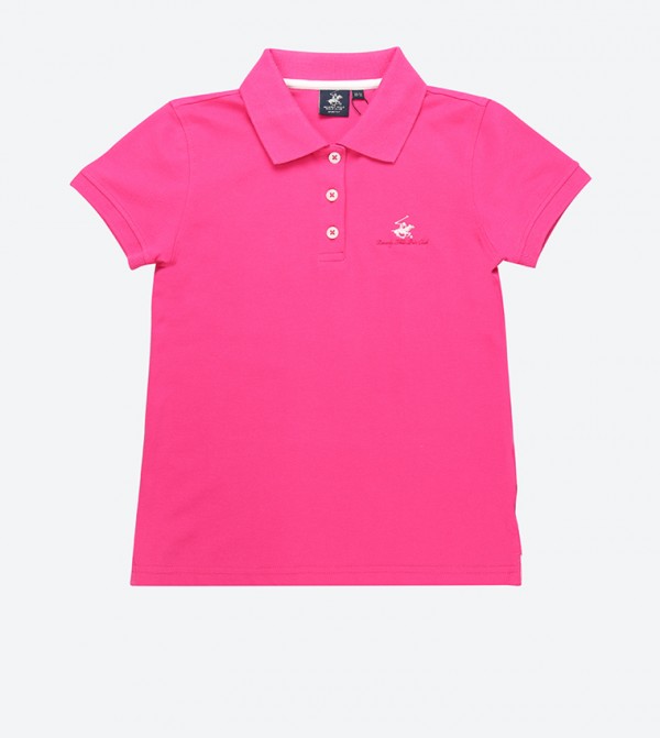 بيفرلي هيلز بولو كلوب مستودع السعودية  - وردي T-shirts