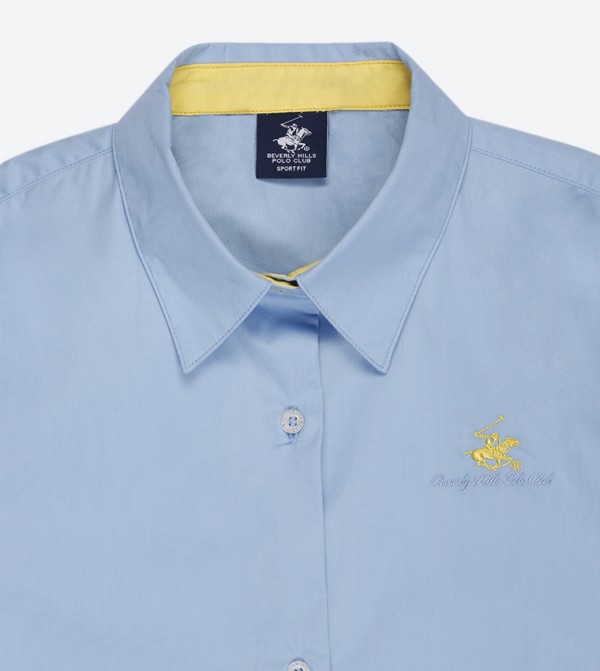 Beverly Hills Polo Club Shirts - Blue Shirts