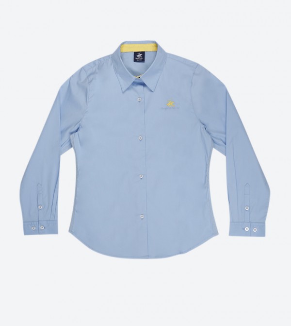 Beverly Hills Polo Club Shirts - Blue Shirts