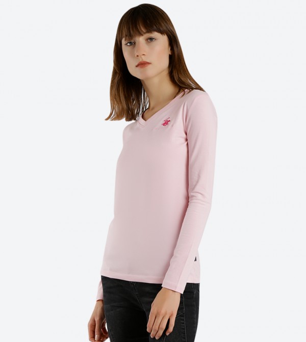 Beverly Hills Polo Club  T-Shirts - Pink undefined