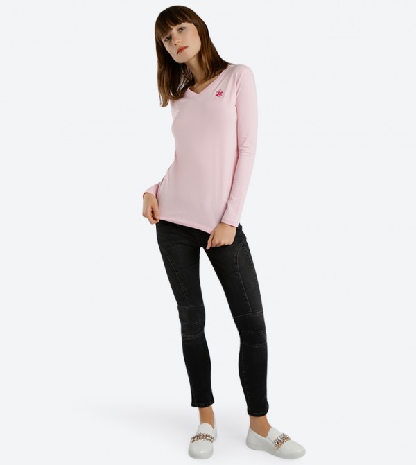 Beverly Hills Polo Club  T-Shirts - Pink undefined