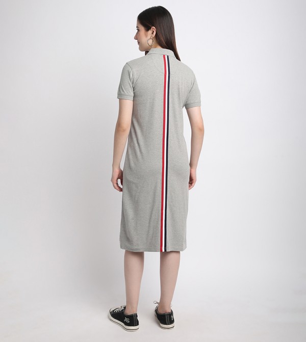 بيفرلي هيلز بولو كلوب  فساتين - رمادي Shirt & T-Shirt Dresses