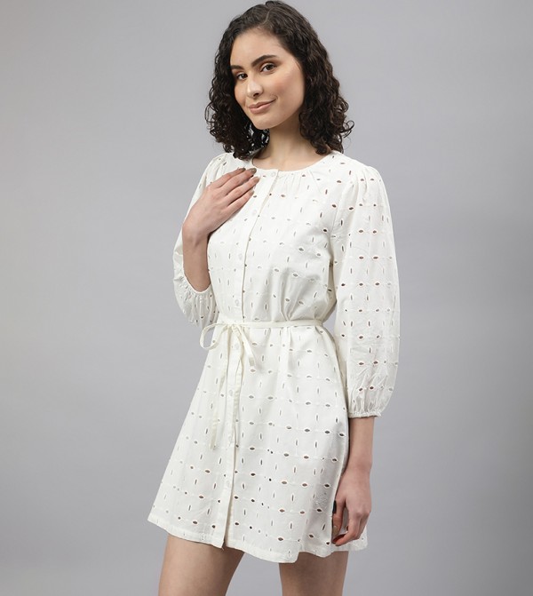 Beverly Hills Polo Club  Dresses - White Casual Dresses