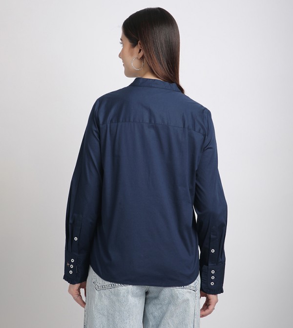 Beverly Hills Polo Club  Clothing - Navy Shirts