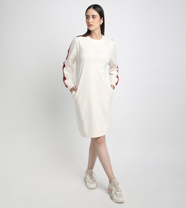 Beverly Hills Polo Club  Mini Dresses - Beige Mini Dresses