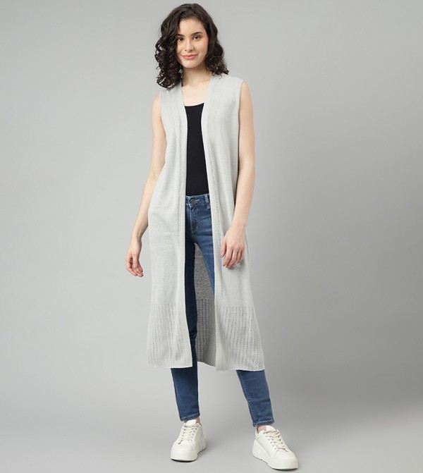 Beverly Hills Polo Club  Clothing - Grey Cardigans