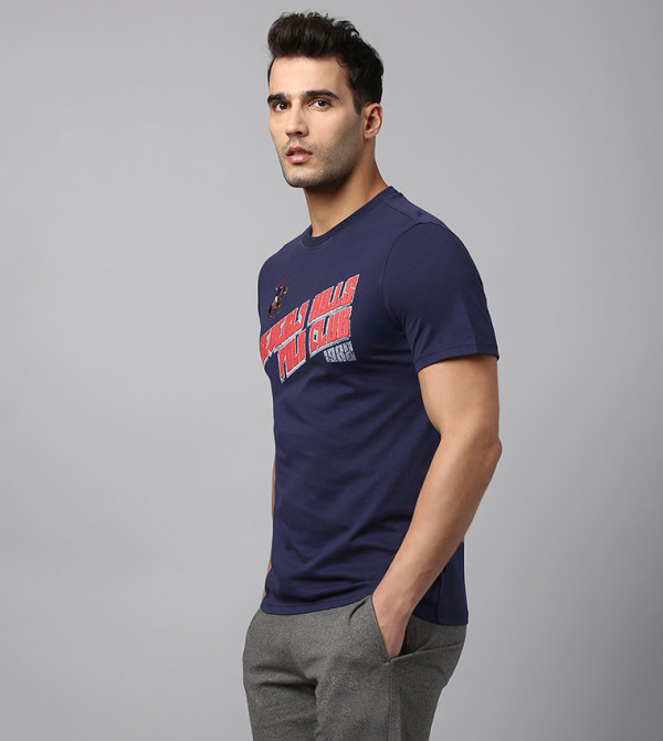 Beverly Hills Polo Club  - Navy Casual T-Shirts