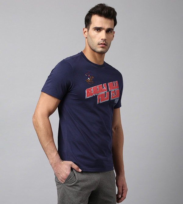 Beverly Hills Polo Club  - Navy Casual T-Shirts