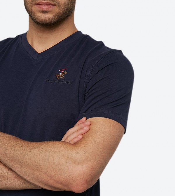 Beverly Hills Polo Club Influencers - Navy Casual T-Shirts