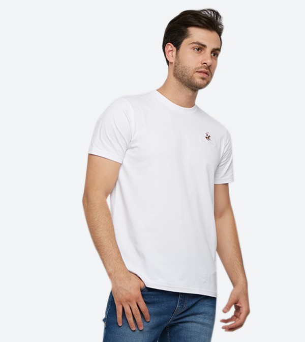 Beverly Hills Polo Club Beverly Hills Polo Club - White Casual T-Shirts