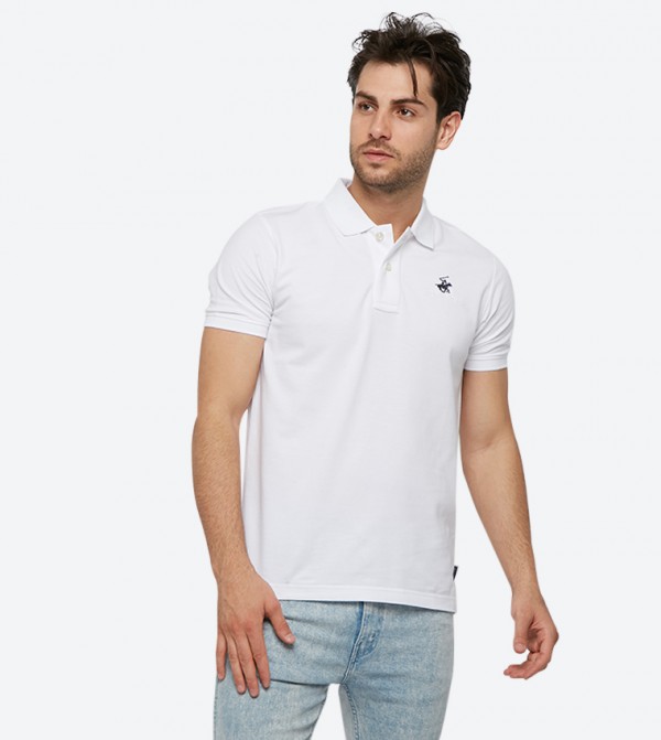 Beverly Hills Polo Club Beverly Hills Polo Club - White Polo T-shirts