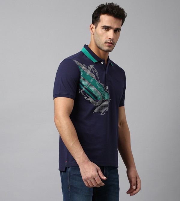 Beverly Hills Polo Club  - Navy Polo T-shirts