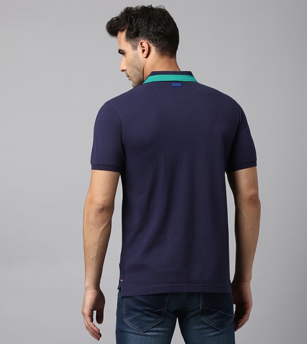 Beverly Hills Polo Club  - Navy Polo T-shirts