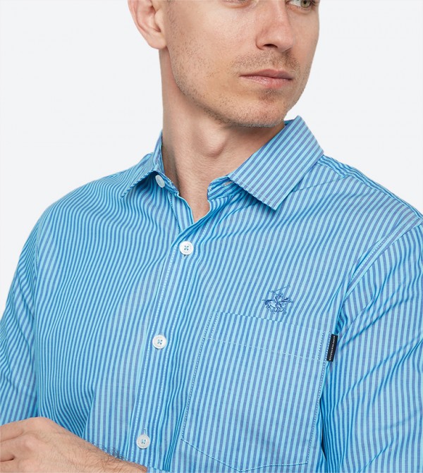Beverly Hills Polo Club evening wear - Blue Shirts