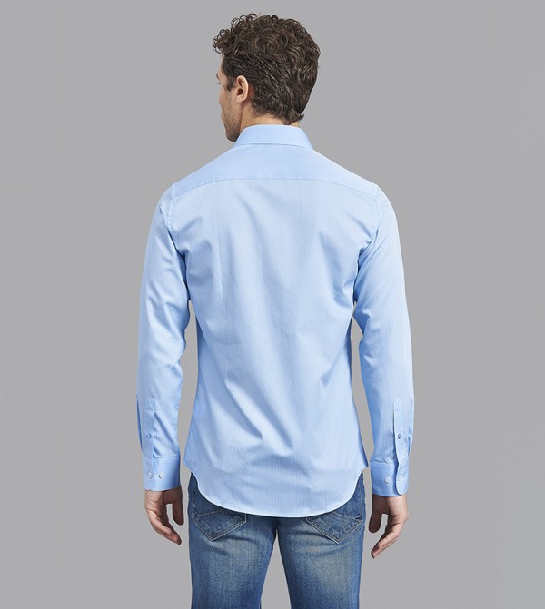 Beverly Hills Polo Club evening wear - Blue Formal Shirts