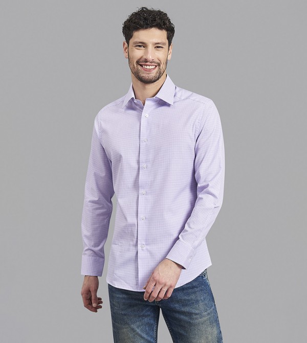 Beverly Hills Polo Club evening wear - Purple Formal Shirts