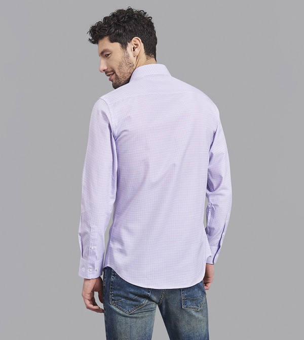 Beverly Hills Polo Club evening wear - Purple Formal Shirts