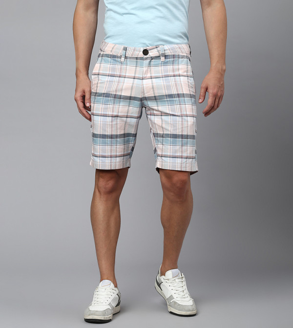 Beverly Hills Polo Club  Clothing - Pink Casual Shorts