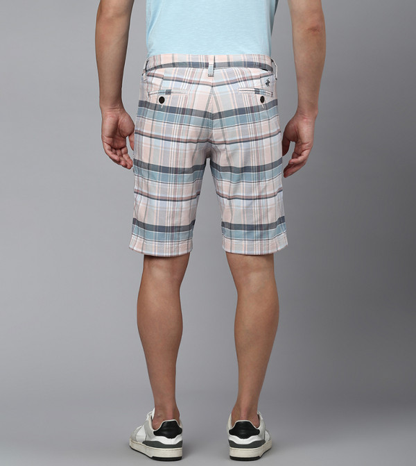 Beverly Hills Polo Club  Clothing - Pink Casual Shorts
