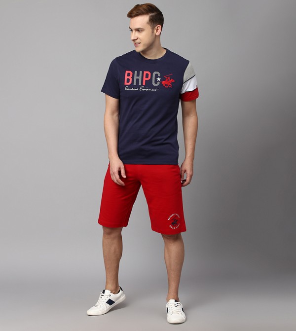 بيفرلي هيلز بولو كلوب  شورتات - أحمر شورتات رياضة