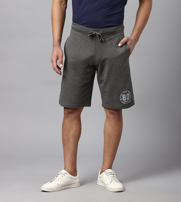Beverly Hills Polo Club  Shorts - Grey Casual Shorts