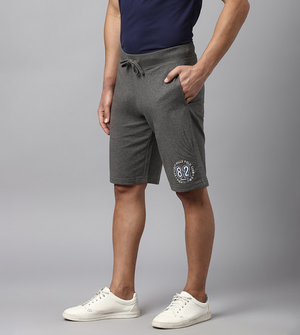 Beverly Hills Polo Club  Shorts - Grey Casual Shorts