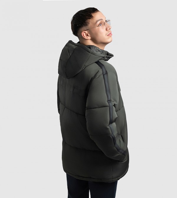 Beverly Hills Polo Club  Jackets & Coats - Grey Puffer Jackets