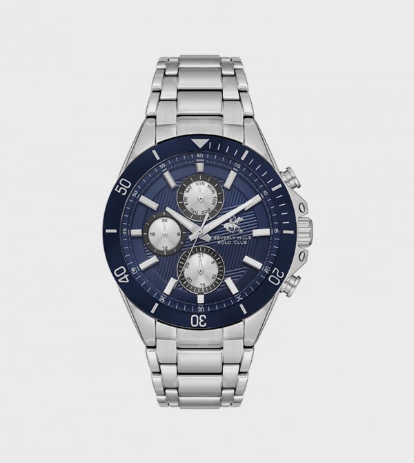 Beverly Hills Polo Club  Watches - Silver Analog Watches
