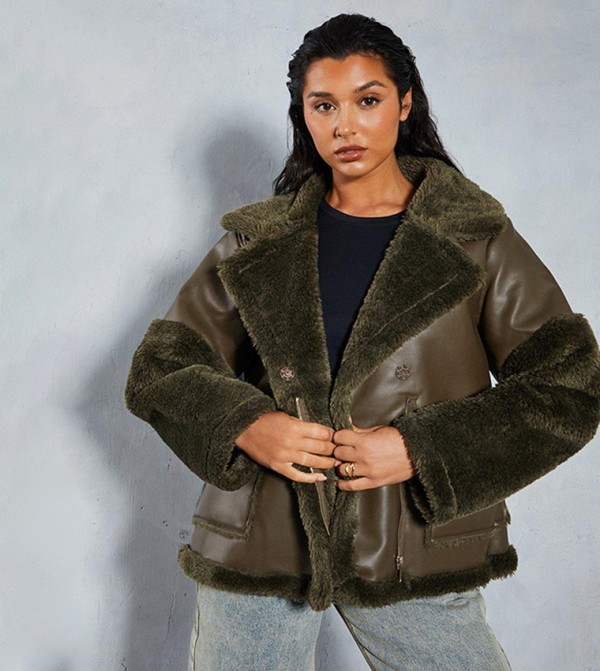 MissPap MissPap - Khaki Puffer & Quilted Jackets