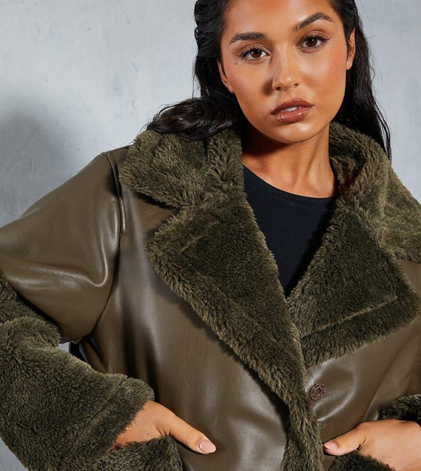 MissPap MissPap - Khaki Puffer & Quilted Jackets