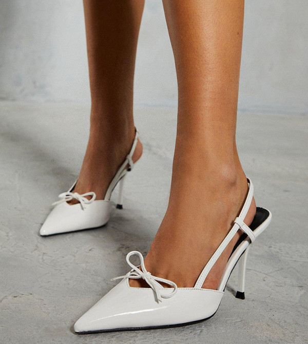MissPap - Outlet MissPap - White Pumps