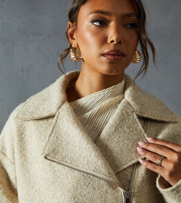 MissPap  - Beige Casual Jackets