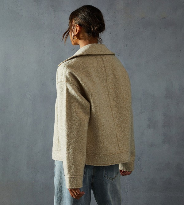 MissPap  - Beige Casual Jackets