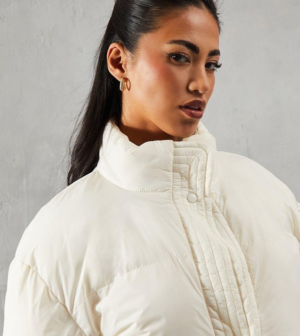 MissPap MissPap - Cream Puffer & Quilted Jackets