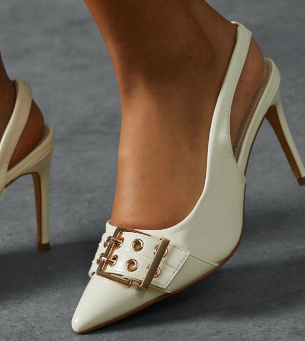 MissPap MissPap - White Pumps