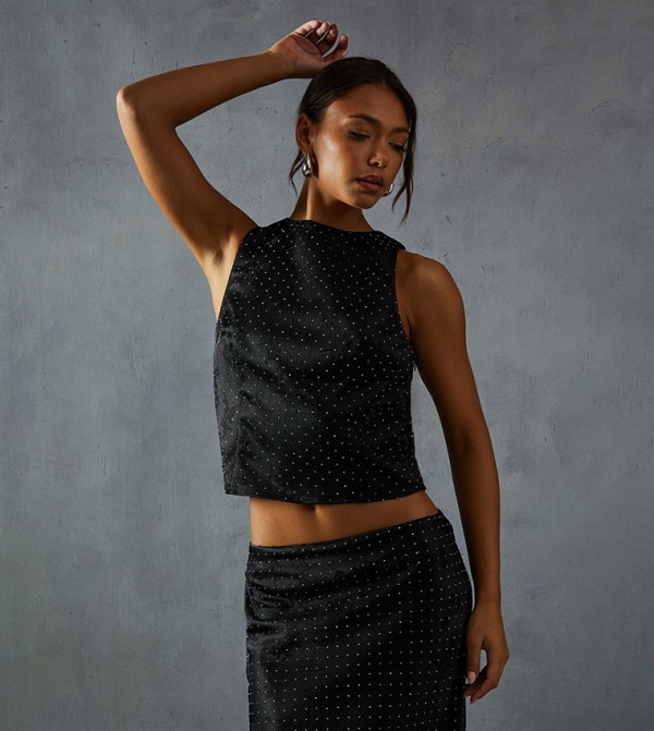 MissPap  Clothing Sets - Black Co-Ord Set