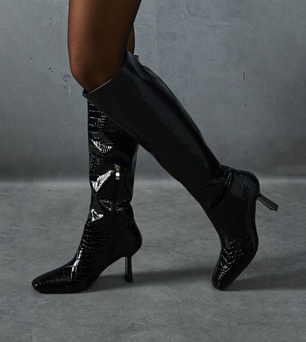 MissPap MissPap - Black Knee length Boots