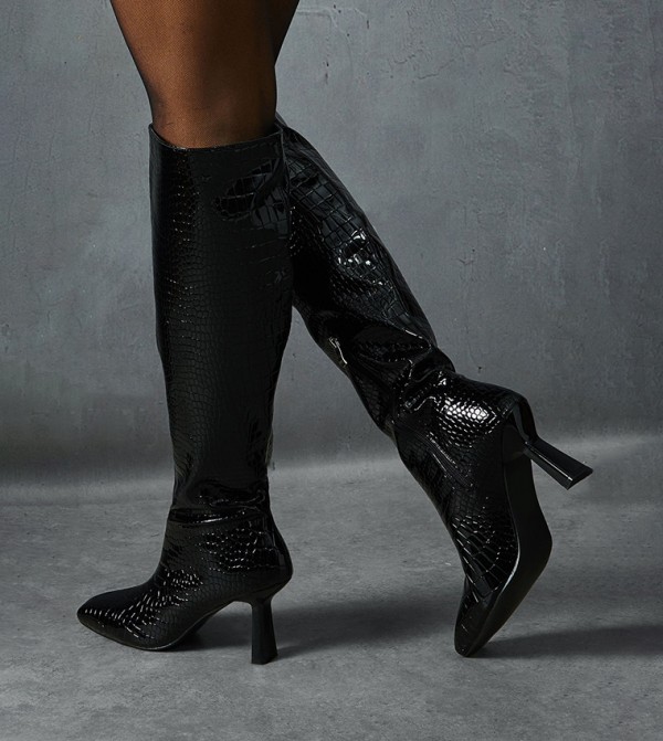 MissPap MissPap - Black Knee length Boots