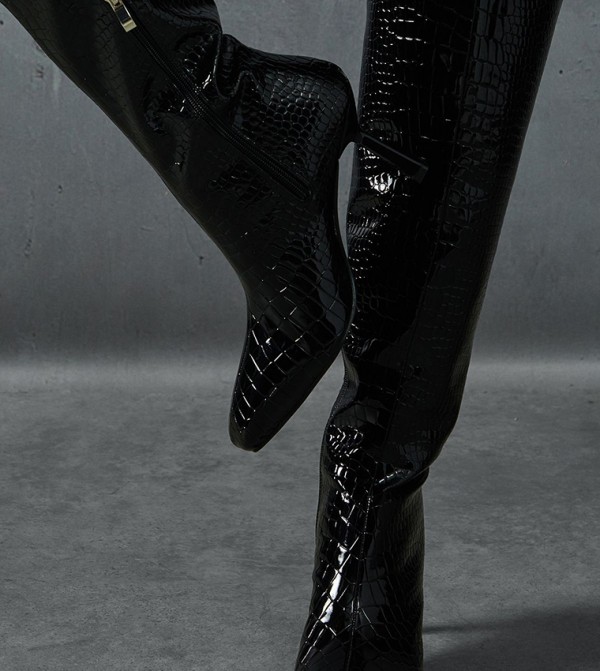 MissPap MissPap - Black Knee length Boots