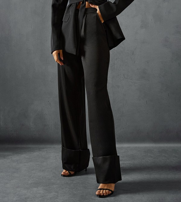 MissPap MissPap - Black Casual Pants