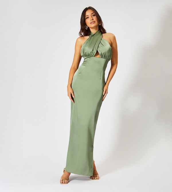 MissPap  - Green Maxi Dresses
