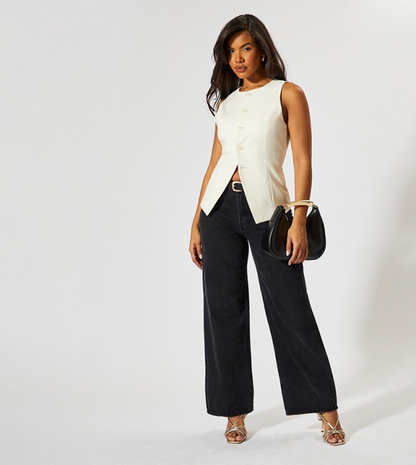 MissPap  Jackets & Coats - White Waistcoats