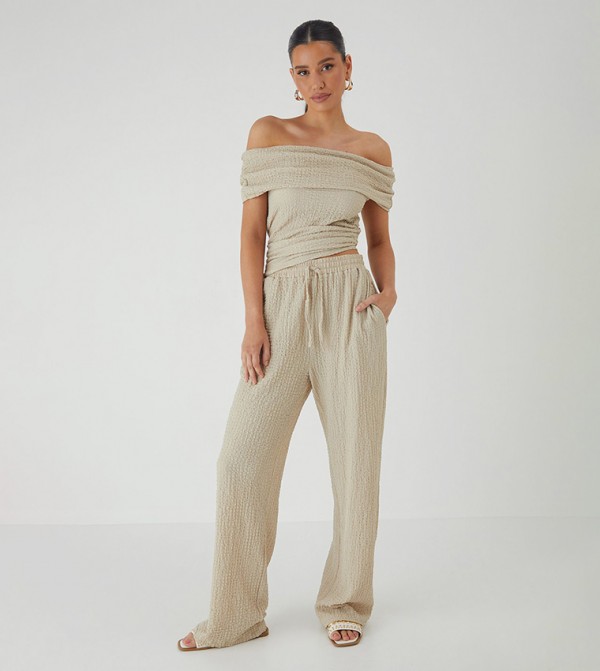 MissPap MissPap - Beige Casual Tops