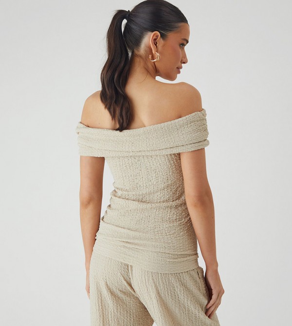 MissPap MissPap - Beige Casual Tops