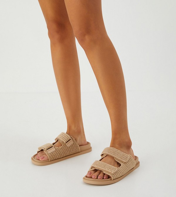 MissPap  pool-party - Tan Slides