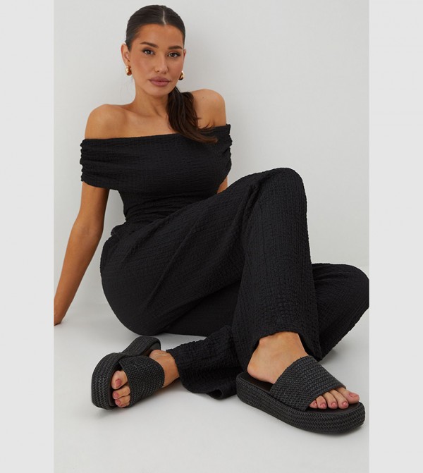 MissPap MissPap - Black Platforms