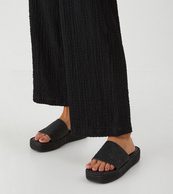 MissPap MissPap - Black Platforms