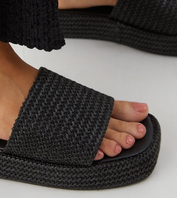 MissPap MissPap - Black Platforms